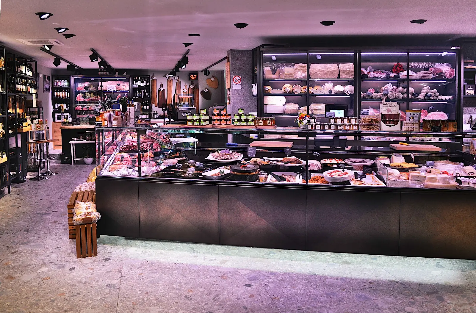 Vitrine de boucherie